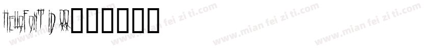 HelloFont ID QQ字体转换